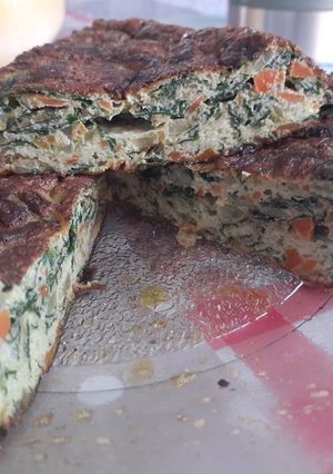Una foto de Tortilla de Espinaca 🥬