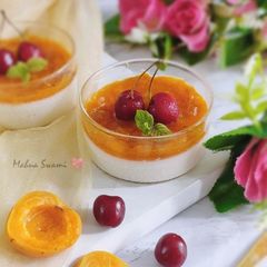 Apricot Coconut Pudding A picture of Apricot Coconut Pudding.