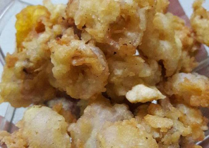 Resep Cumi goreng crispy oleh Chyla Gevy - Cookpad