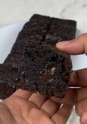 Foto resep Brownies Kopi Indocafe Coffeemix