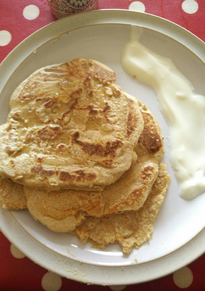 Una foto de Tortitas de avena con ralladura de naranja