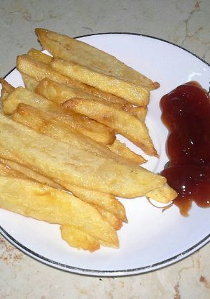 صورة لوصفة بطاطا مقرمشة 😋😋