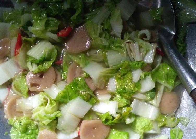 Resep Tumis sawi putih, Bisa Manjain Lidah