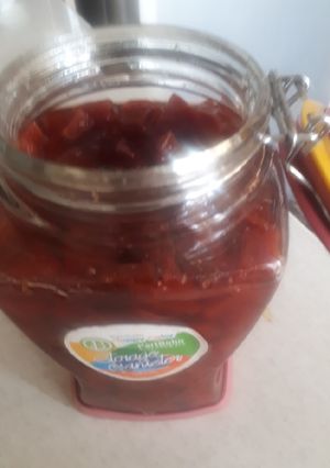عکسی از دستور مربای به