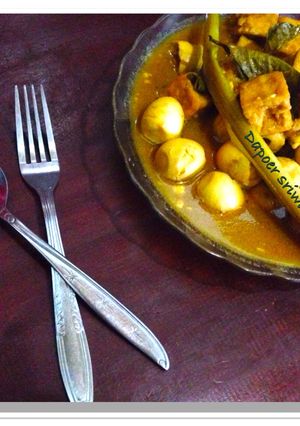 Foto resep Semur telur puyuh tahu
