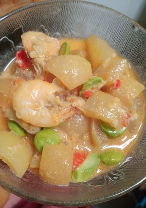 Foto resep Kotokan Santan Udang Cecek & Pete