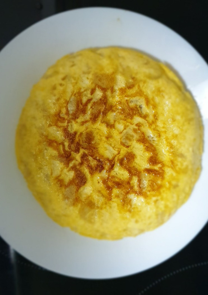 Una foto de Tortilla de patata con trampa