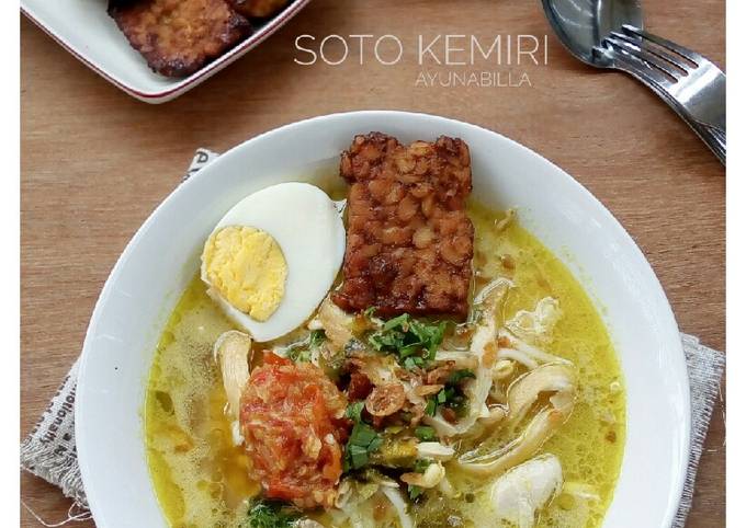 Resep Soto Kemiri Yang Enak Banget