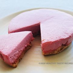 Beetroot Cheese Cake A picture of Beetroot Cheese Cake.