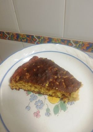 Una foto de Bizcocho fit de proteínas