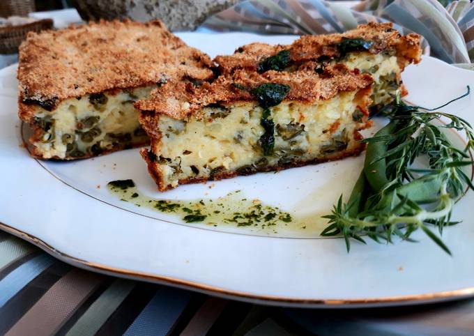 Polpettone di fagiolini e patate