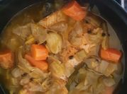 Una foto de lomo en escabeche