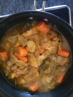 Una foto de ☆ Truchas en escabeche con Thermomix