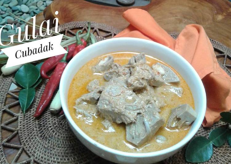 Bagaimana mengolah Gulai cubadak Anti Gagal