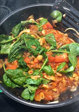 A picture of Veggie Vermicelli Stir Fry.