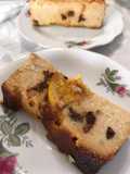 Budín con naranja y guindones 💕