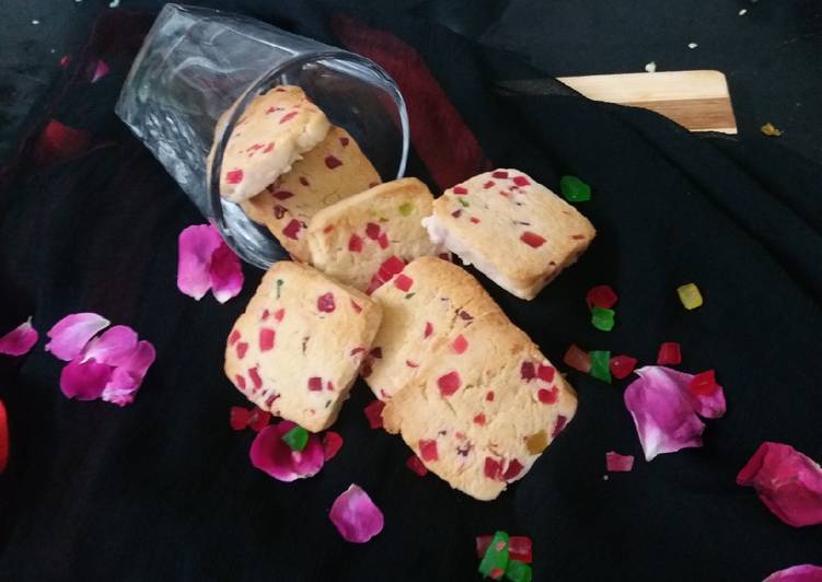Step-by-Step Guide to Prepare Quick Tutti frutti cookies