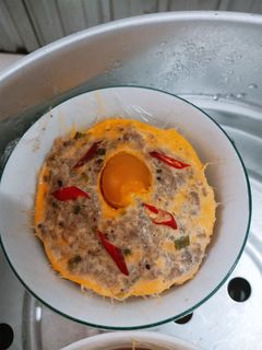 Hình của món Mắm Chưng Thịt.