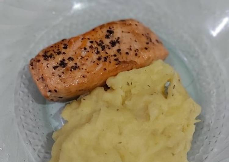 Resep Salmon fried mashed potato, Sempurna