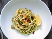 A picture of cilantro garlic