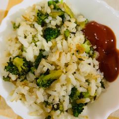 A picture of Broccoli Fried Rice.