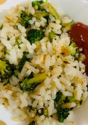 A picture of Broccoli Fried Rice.