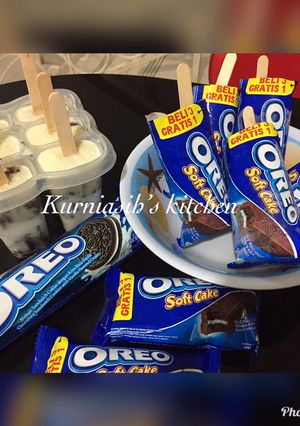 Foto resep Es krim Oreo stick