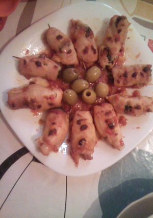 صورة لوصفة شرائح الدجاج المحشية بالجبن في الفرن 😋