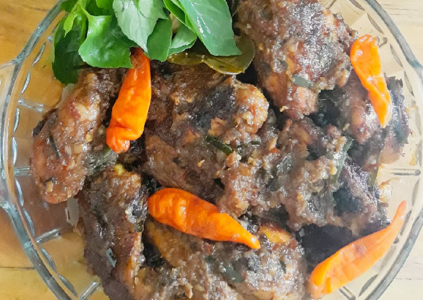 Ayam bakar / panggang bumbu rujak