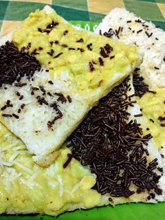 Foto resep Roti bakar Alpukat Keju Cokelat