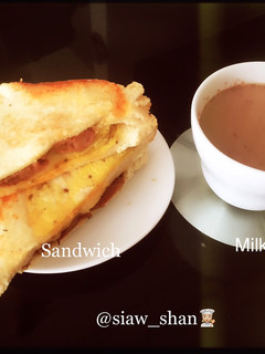 Foto resep Roti sandwich simple