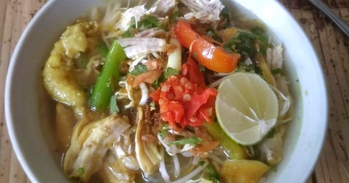 Resep Soto Ayam Simple oleh Pawon Simbok - Cookpad