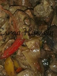 صورة لوصفة كبدة بالطماطم والبصل
