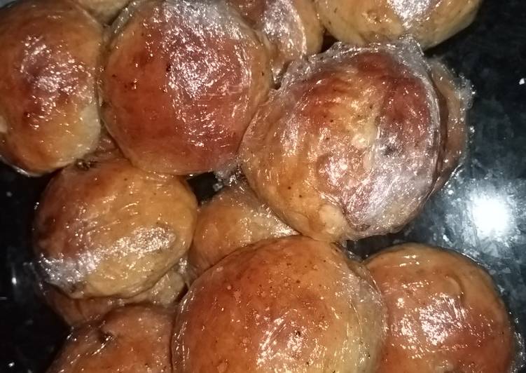 Recipe of Super Quick Homemade Cinnamon and honey raisin buns