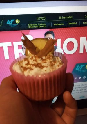 Una foto de Muffins de plátano y nuez