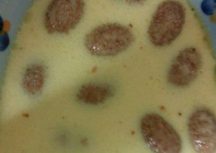 كبة باللبن + أرز بالزعفران