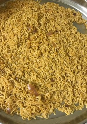 صورة لوصفة كشنه اندومي صويا لذيذه🤤❤️