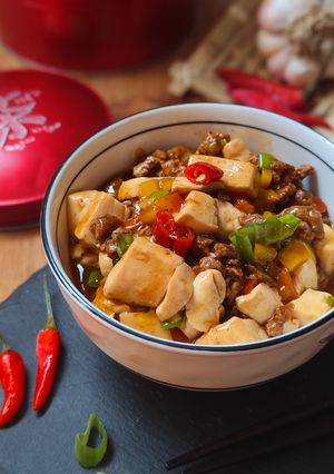 Foto resep Mapo Tofu ala Resto Cina (tanpa dou bian Jiang)