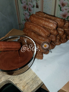 Foto resep Churros Saus Coklat