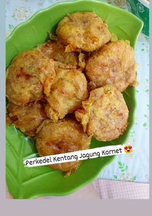 Foto resep Perkedel Kentang Jagung Kornet