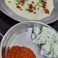 Semolina Uttapam A picture of Semolina Uttapam.