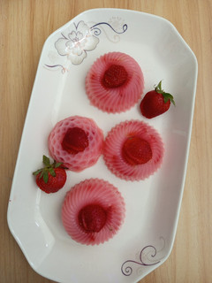 Foto resep 474. Puding Yoghurt Strawberry
