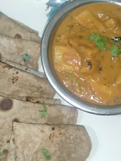 உருளைக்கிழங்கு கிரேவி (Urulaikilanku gravy recipe in tamil) செய்முறை முக்கிய புகைப்படம்