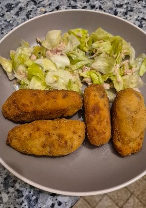A picture of Beef Cheek Croquettes.