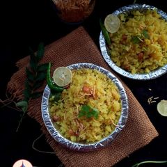 A picture of Kanda Poha.