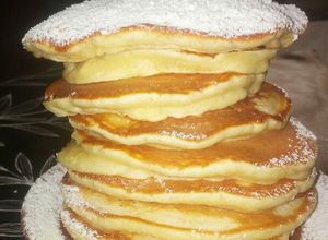 Una foto de Hotcakes o pancakes