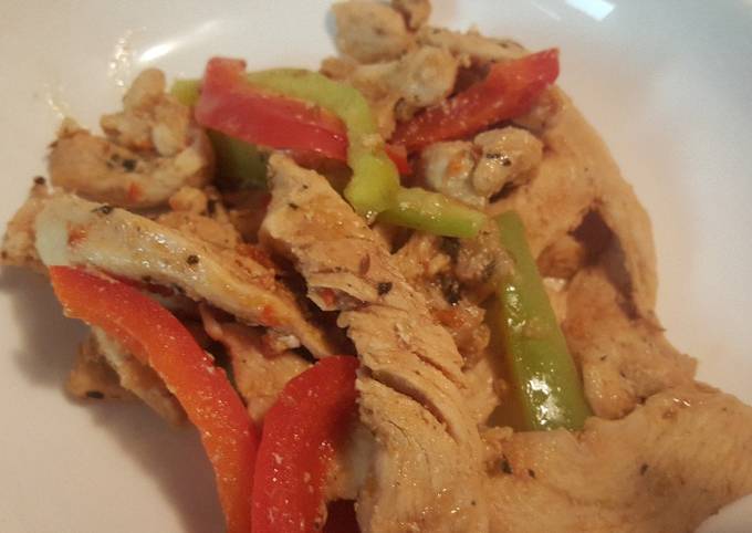 Fajitas De Pollo Fáciles Para Cenar Receta De Luz Cocina A Mi Estilo Cookpad