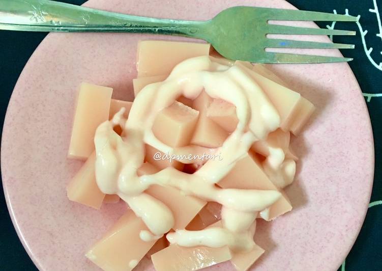 Cara Gampang Menyiapkan Salad Jelly Cimory (Camilan DIET) Anti Gagal