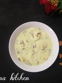 रसमलाई (Rasmalai recipe in Hindi) रेसिपी मुख्य फोटो