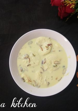 रसमलाई (Rasmalai recipe in Hindi) रेसिपी मुख्य फोटो